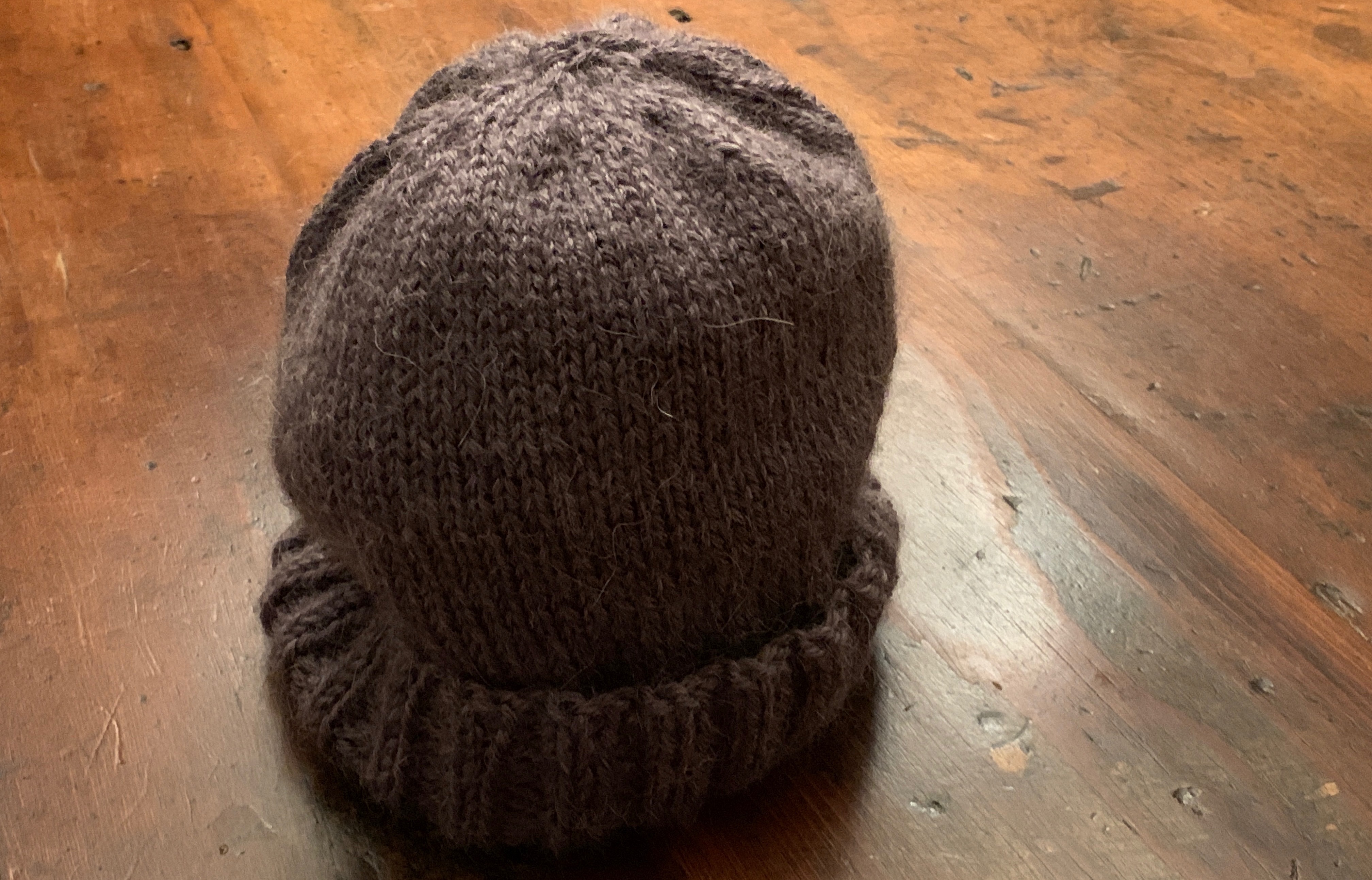 Gray Beanie by Annabelle Adams