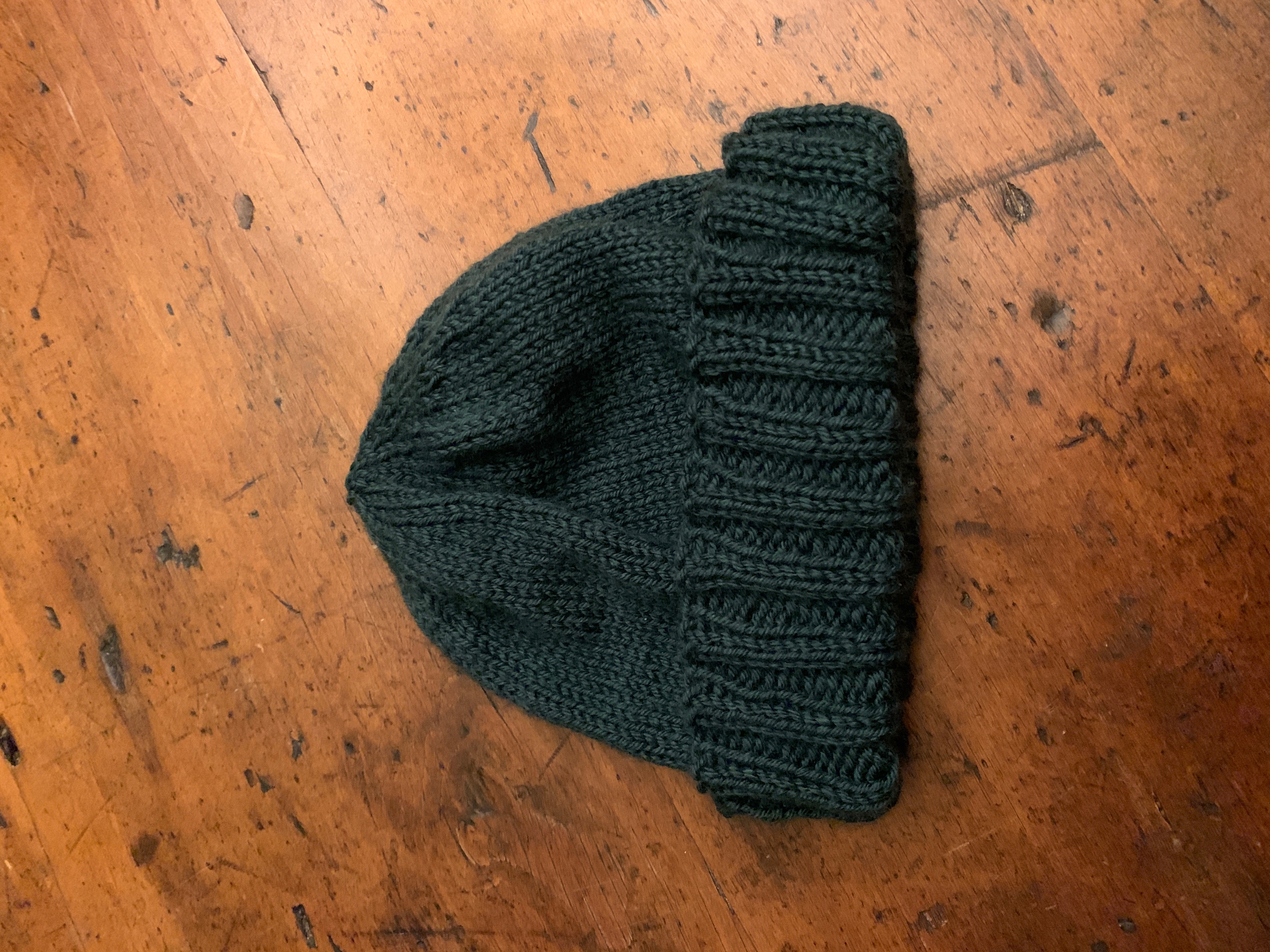 Green Beanie by Annabelle Adams